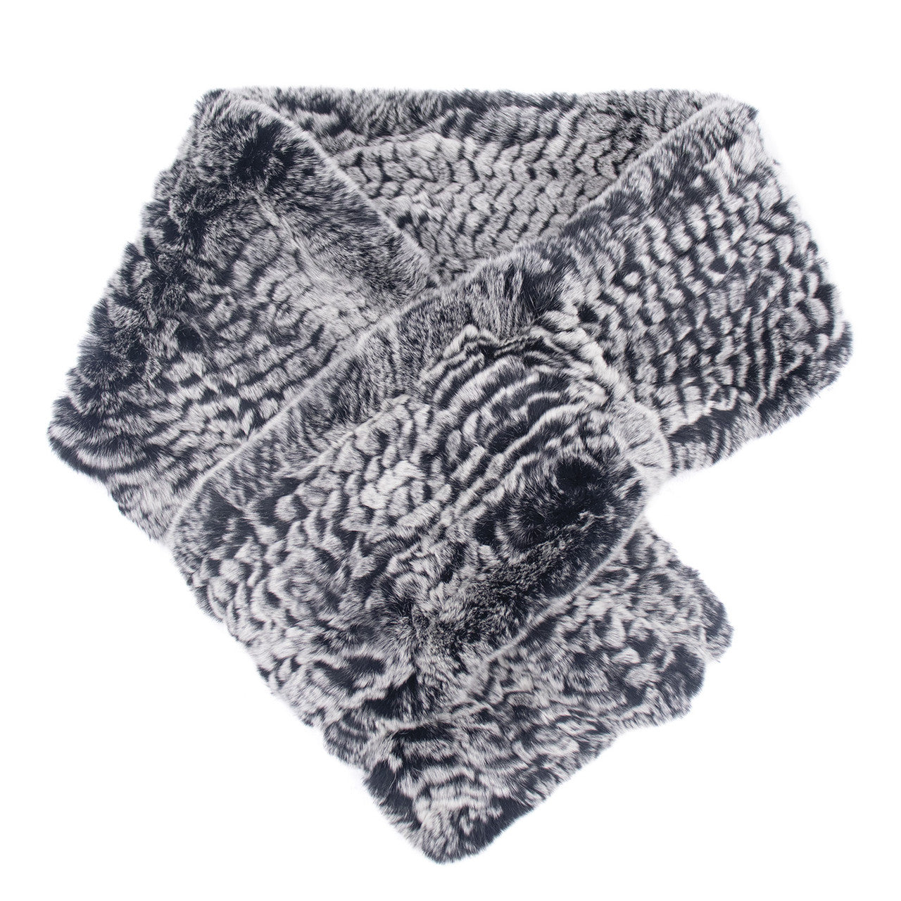 Black Frost Rex Textile Knit Pull-Through
